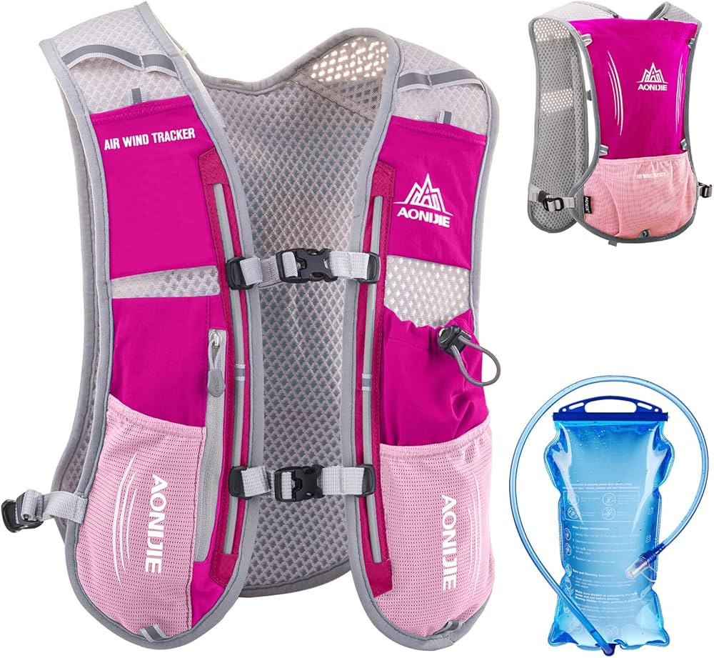 Azarxis Hydration Running Vest Backpack Pack 5L 5.5L for Women and Men Jogging Trail Race Maratho... | Amazon (US)