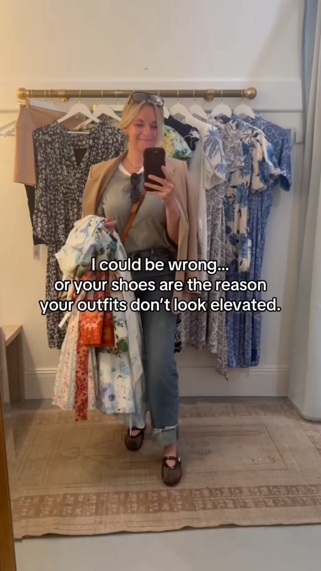 The fastest way to tell whether an outfit looks styled or thrown together? 

The shoes. 

You can completely change the vibe of the SAME outfit just by switching: 
• chunky sneakers 
• pointed boots 
• loafers 
• sleek sandals 
• heels 

Most people focus on the clothes first. Stylists focus on the finishing pieces. 

#stylingtips #shoestyle #fashiontips #personalstyle #outfitinspo