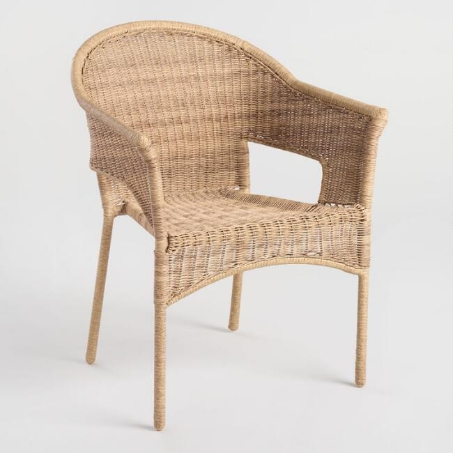 All Weather Wicker Outdoor Tub Chairs Set Of 2 | World Market