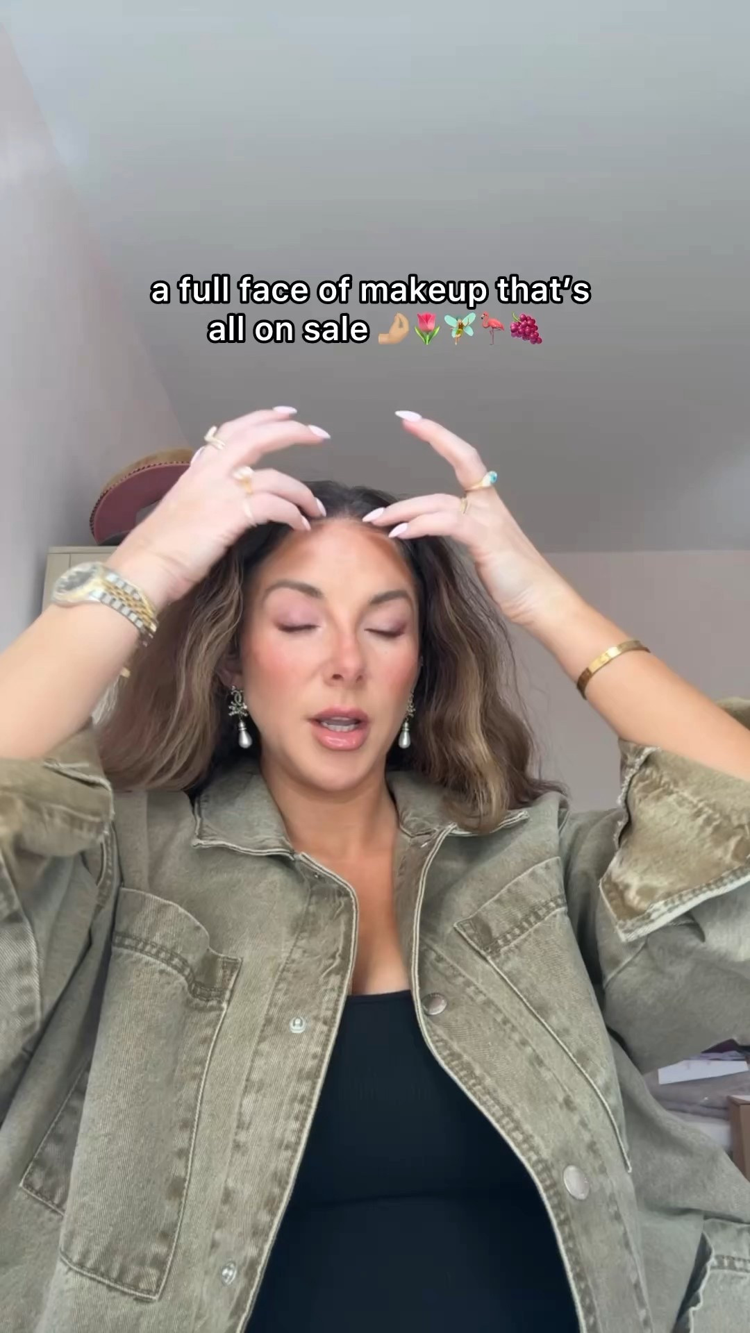 Full video is on my IG! 
Here is what I’ll be rebuying to stock up on for the Sephora sale! Use code SAVEMORE

Flawless filter shade three or four 
Foundation  - shade 200 or 210
Foundation stick  shade six
Liquid blush shade truth (can’t seem to find this … shade believe looks close??)
Patrick ta blush - she’s flushed
Cream bronzer medium bronze 
Powdered bronzer light medium
Powdered blush wherever rose
Retro eyeshadow palette
Lip liner - wherever walnut
Brown liner (for freckles and eyes) - endless cacao 
Lip glosses - shades kiss (saie) or pistachio (tower28)
Lipstick - sam or rasa 
Root touchup shade medium brown 
Loose powder fair pink 
Eyebrow pencil taupe 

#LTKSaleAlert #LTKBeauty