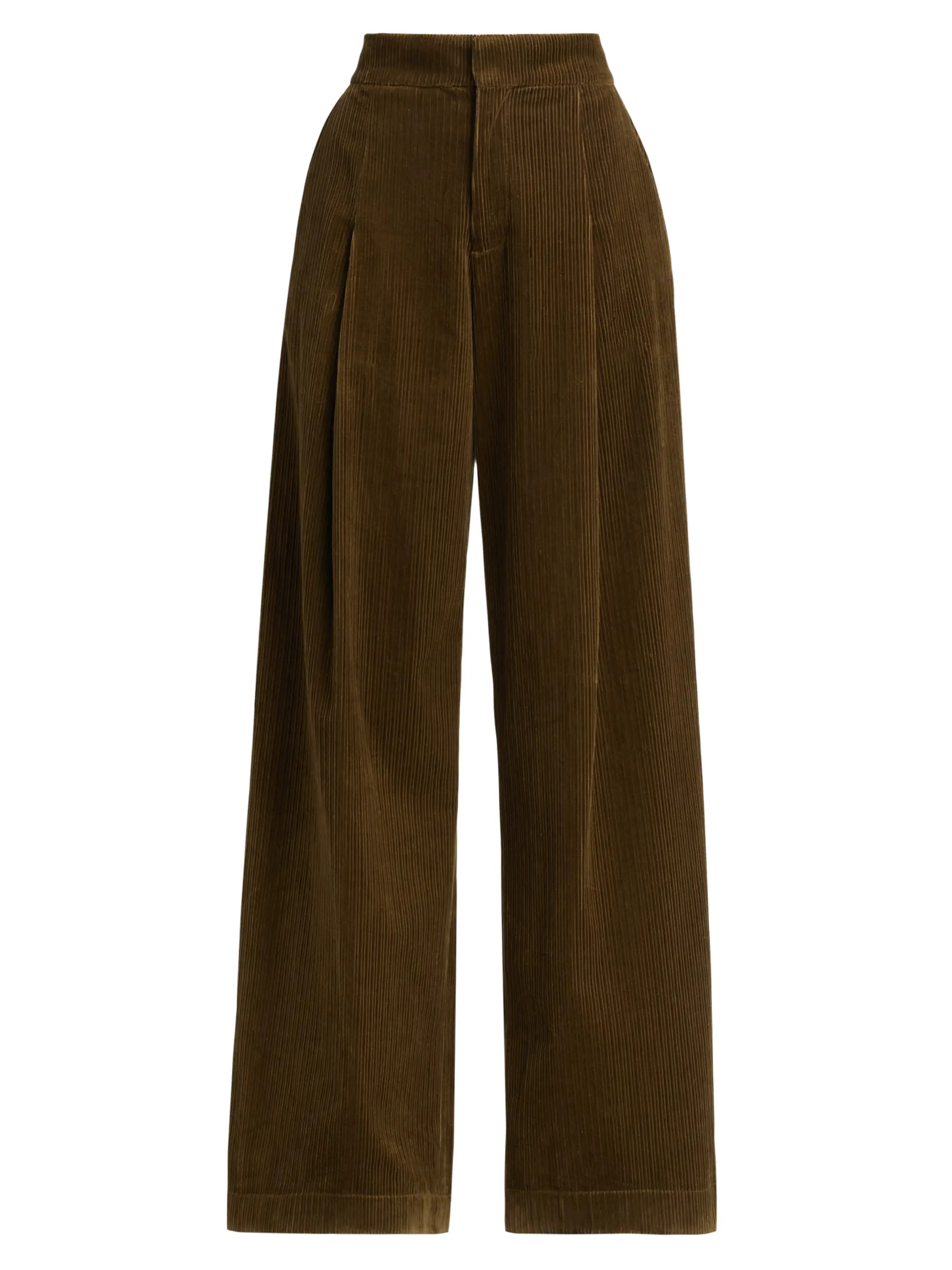 Shop A.L.C. Andrew Corduroy Wide-Leg Pants | Saks Fifth Avenue | Saks Fifth Avenue