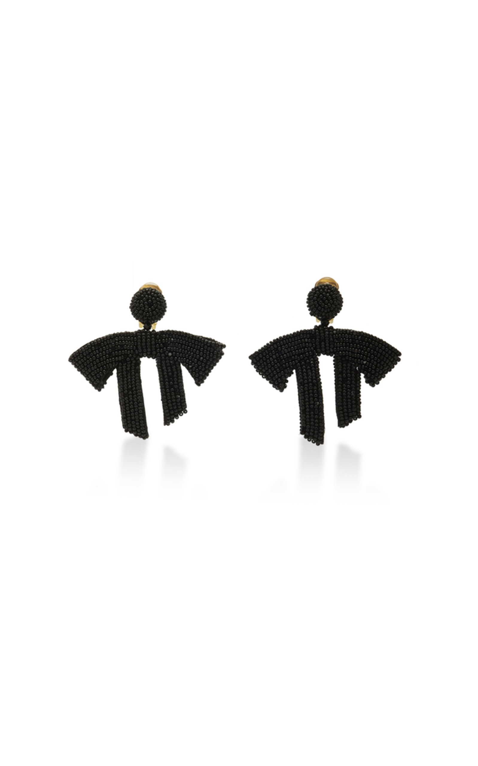 Drape Beaded Drop Earrings | Moda Operandi Global