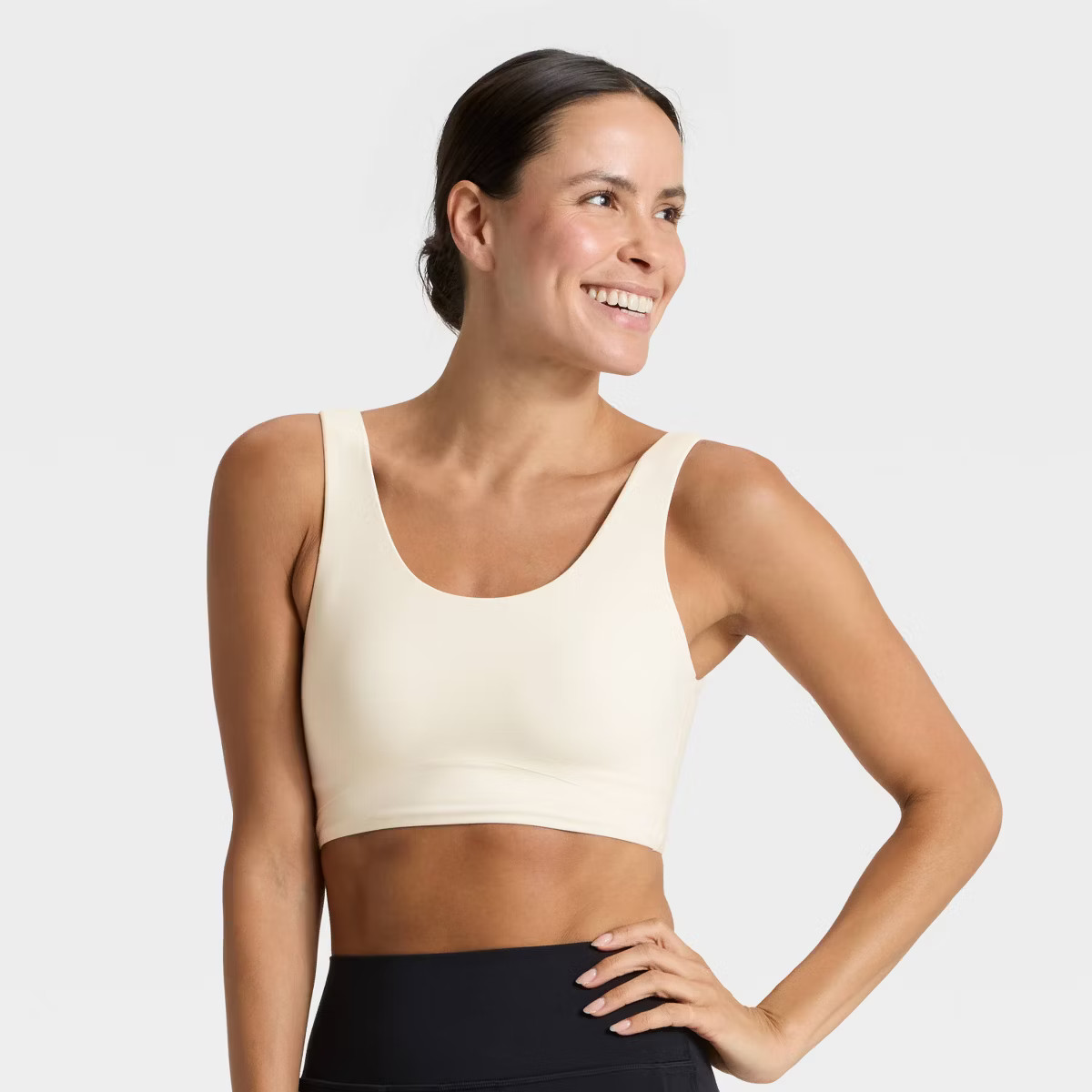 Women's Everyday Soft Medium Support Longline Sports Bra - All In Motion™ | Target