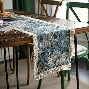AGIOTA Boho Table Runner 72 Inches Long Modern Living Room Decor Party Table Runner with Tassel F... | Amazon (US)