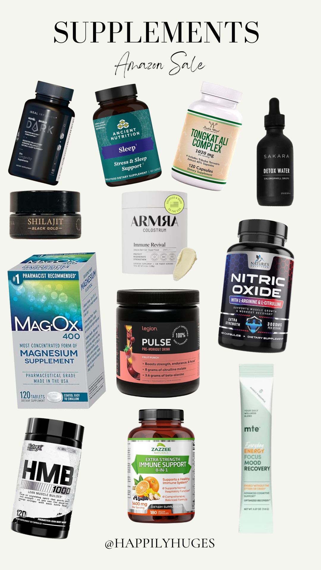 Run to the Amazon sale for these amazing supplements! 

 #LTKgrwm #LTKfitnessgoals #LTKselfcare