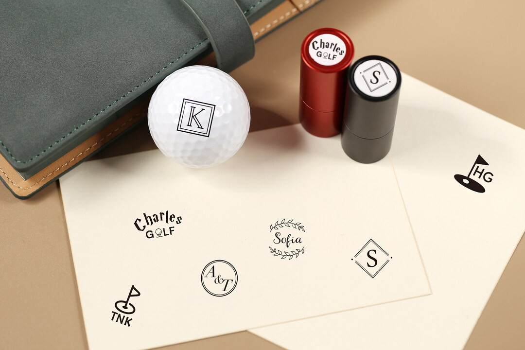 Personalized Your Own Golf Ball Stamp, Golf Ball Marker, Custom Golf Ball Stamp, Custom Stainless... | Etsy (US)