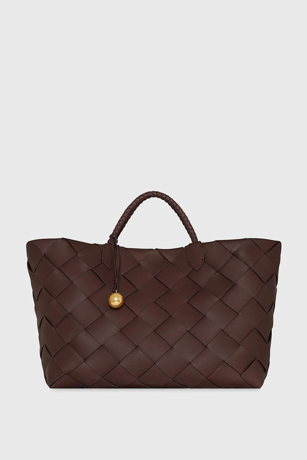 Rebecca Minkoff Frankie Woven Tote Bag In Red | Rebecca Minkoff