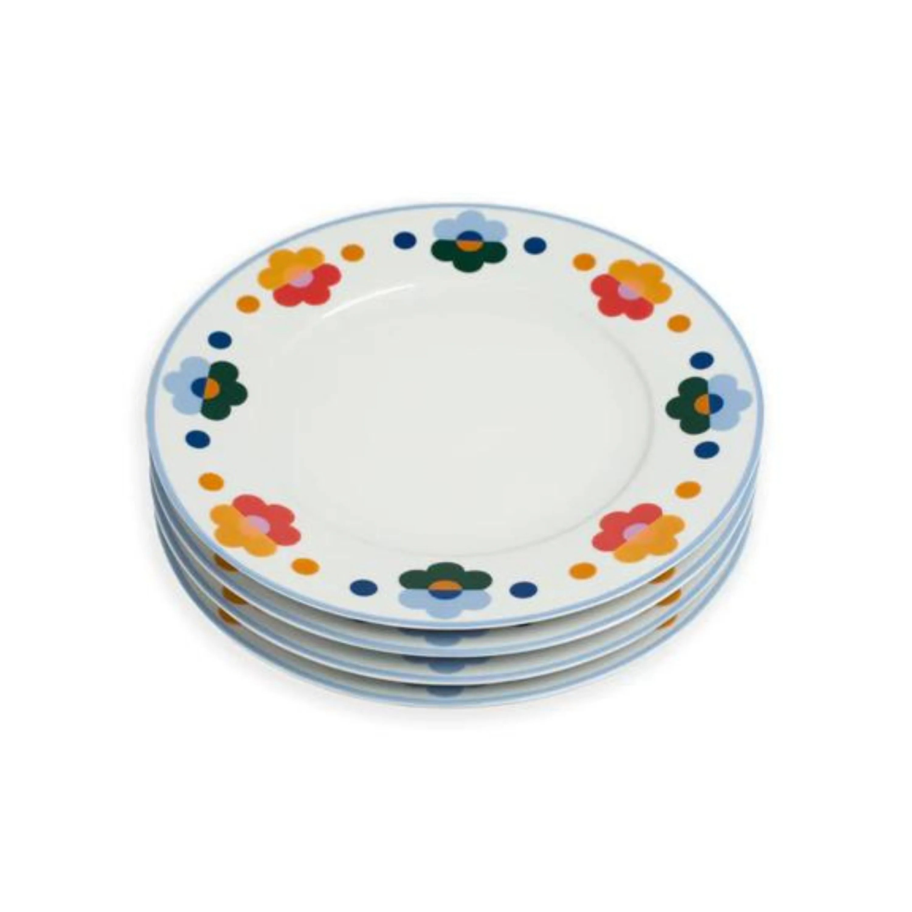 Floral Dinner Plate (Set of 4) | 2Modern (US)