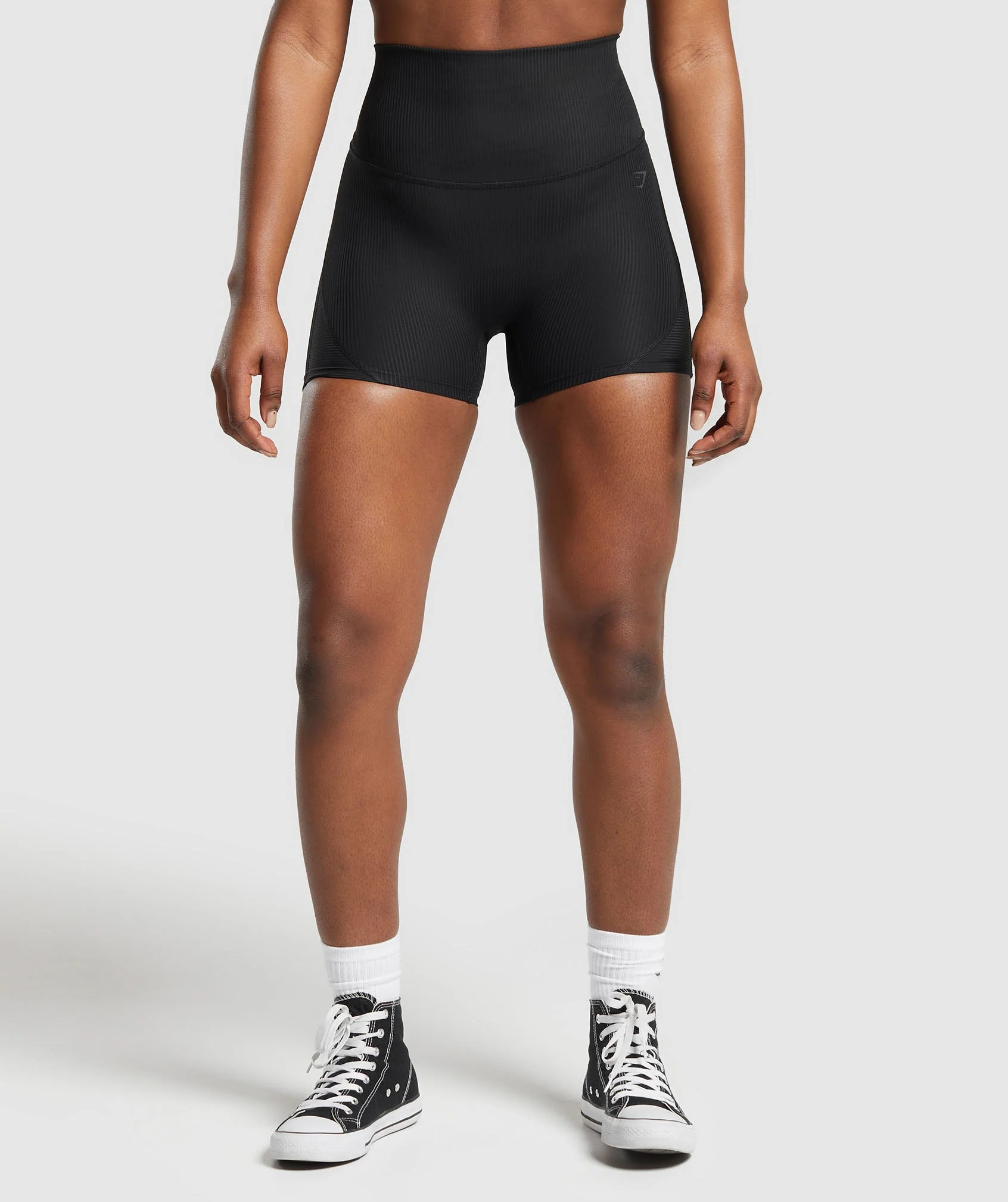 Gymshark Ribbed Shorts - Black | Gymshark US