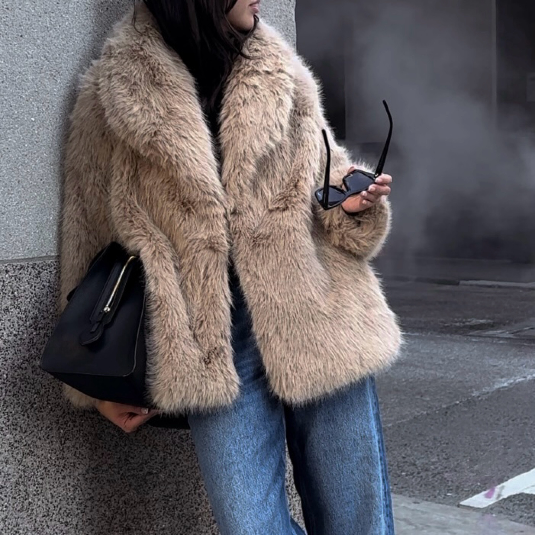 coziest fur jacket 