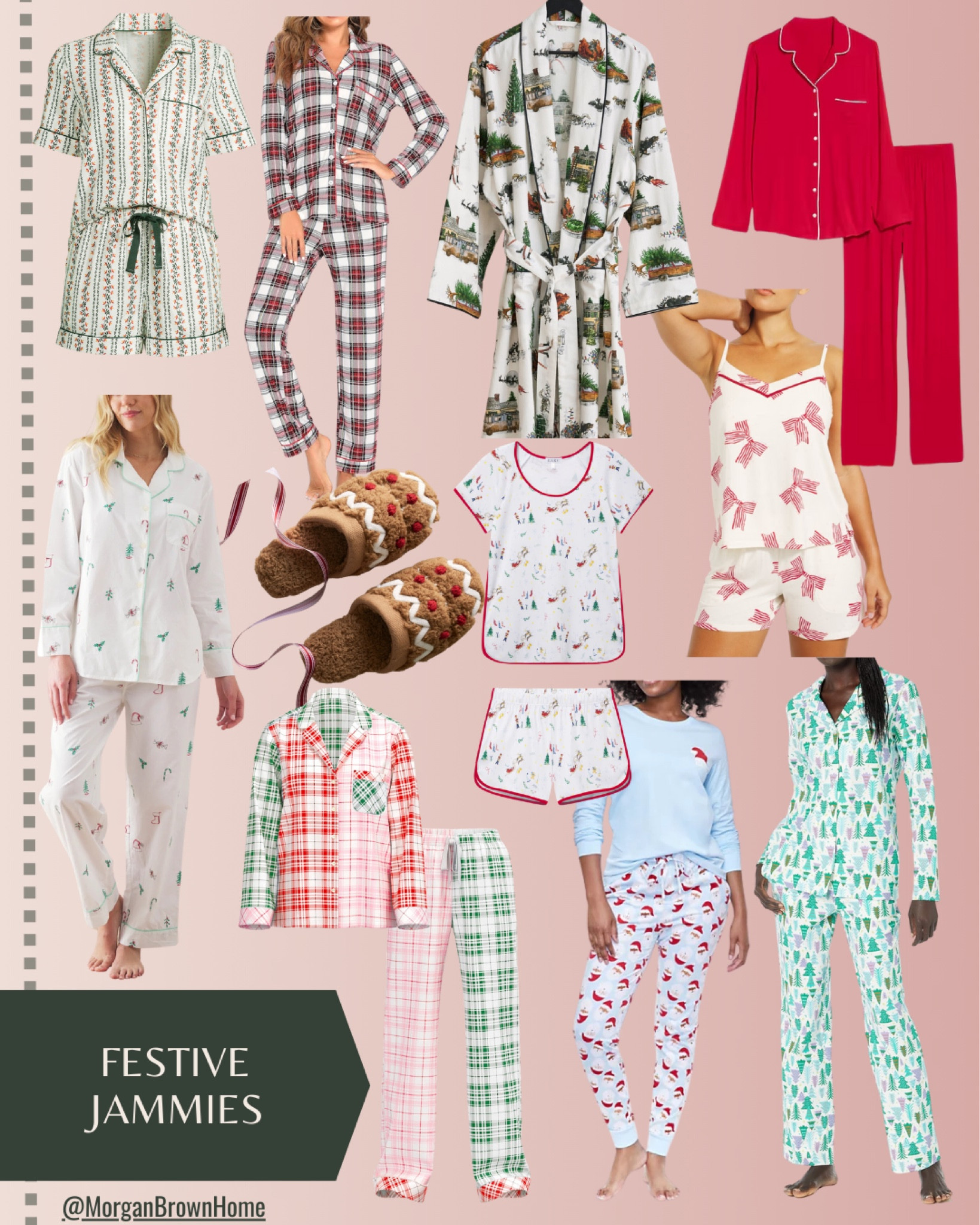 Festive jammies for cozy holiday vibes! Perfect for staying warm and stylish. #giftguide2024 #shopmorganbrownhome

#LTKstyletip #LTKSeasonal #LTKhome