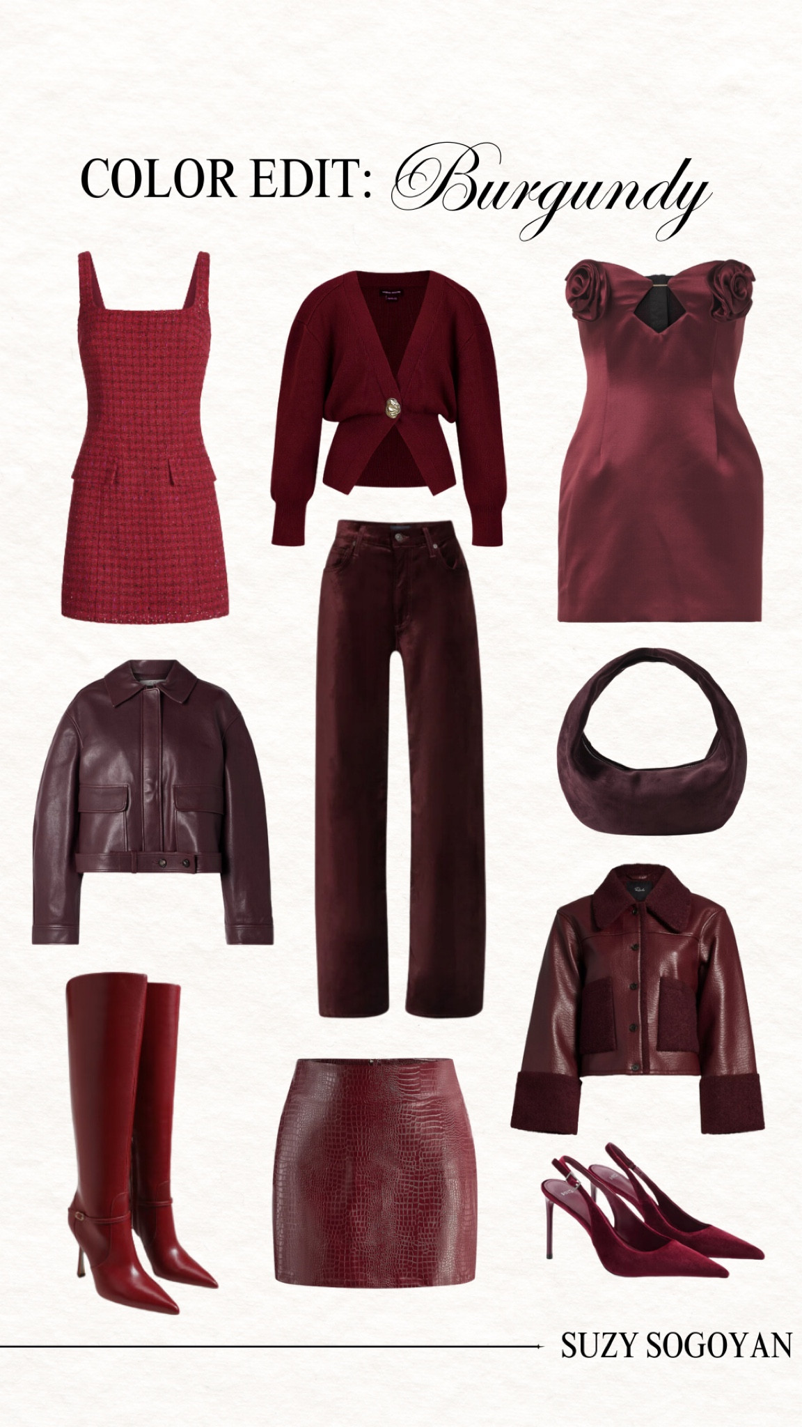 Burgundy edit 

#LTKHoliday #LTKStyleTip #LTKParties