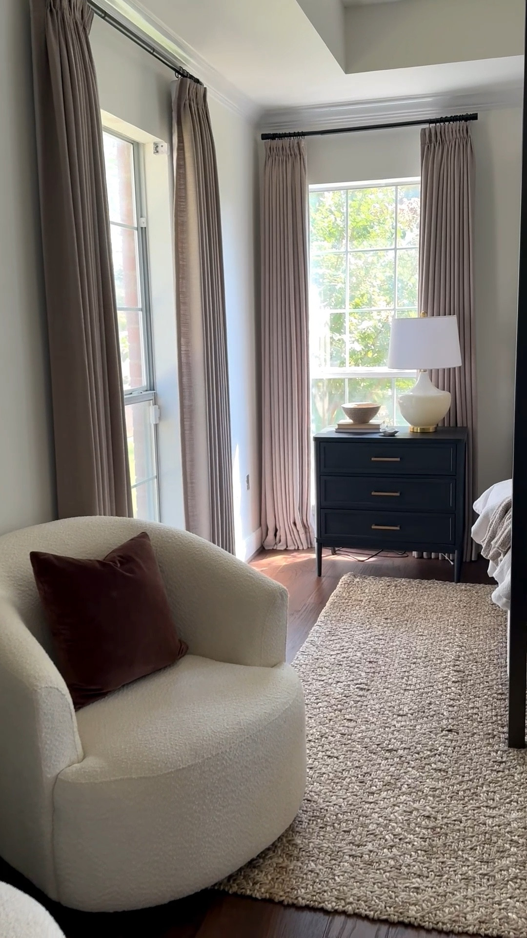 Obsessed with our TwoPages Curtains! 😍

Curtain Details:
Liz Linen in Burlywood Birch
Triple Pleated
Memory Trained
Privacy Liner

Use code COURTNEYJOHNSON for 15% off your order! 🤍

#LTKHome #LTKSaleAlert #LTKFallSale