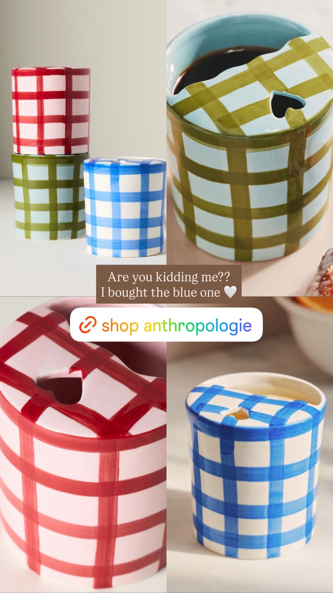 LOVE 🤍 #anthropologie #cups