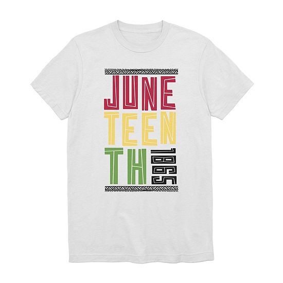 Juneteenth 1865 Mens Crew Neck Short Sleeve Graphic T-Shirt | JCPenney