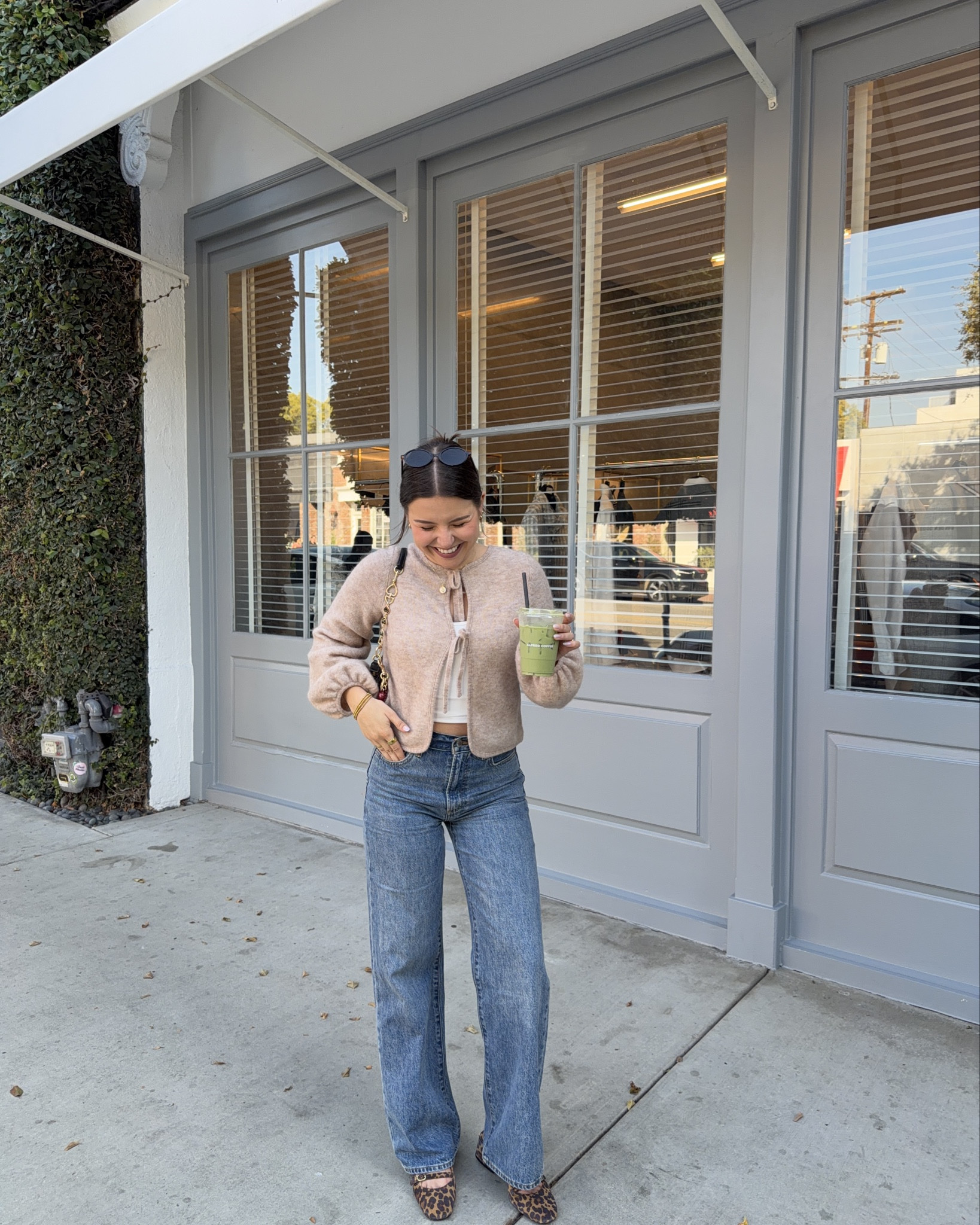 love a little bow detail 🎀✨ sweater is from Sezane (wearing XS) and jeans are Agolde (fits TTS)

#LTKStyleTip