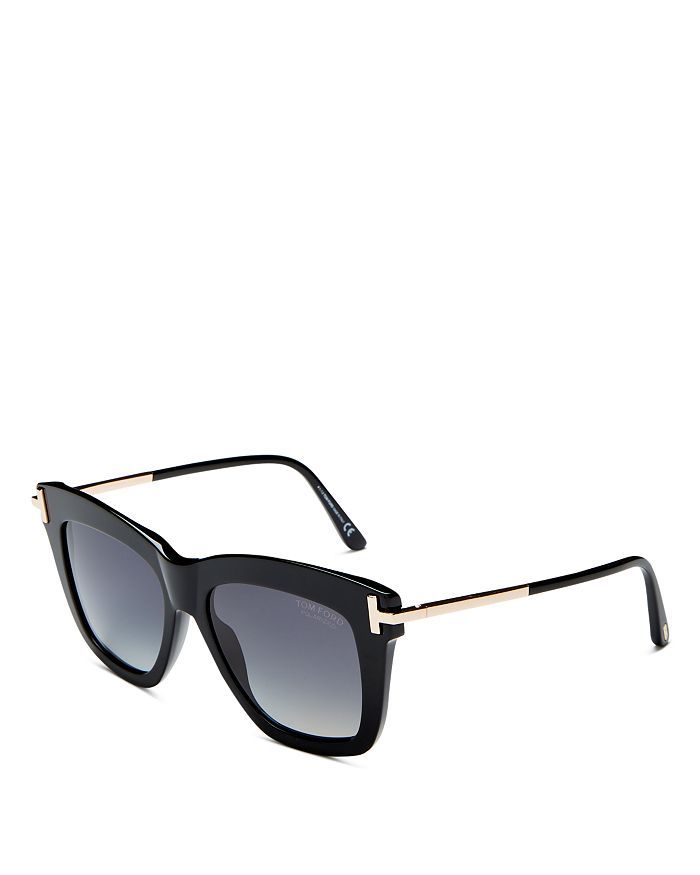 Dasha Polarized Square Sunglasses, 52mm | Bloomingdale's (US)