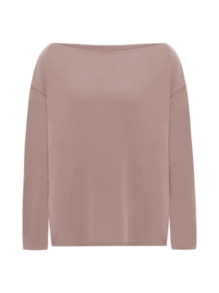 Drapey Softstreme Off-The-Shoulder Long-Sleeve Shirt | Lululemon (US)