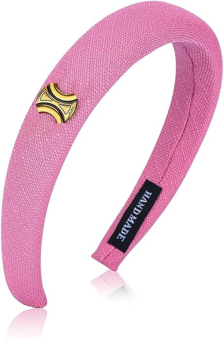 Hot Pink CE Brand headbands for women, head bands for girls, Fashion pink accessories for teen gi... | Amazon (US)