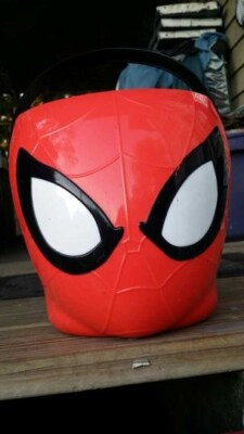 Marvel's Spider-Man Halloween Trick-or-treat Candy Bucket - Shows Wear/Scuffed | eBay US