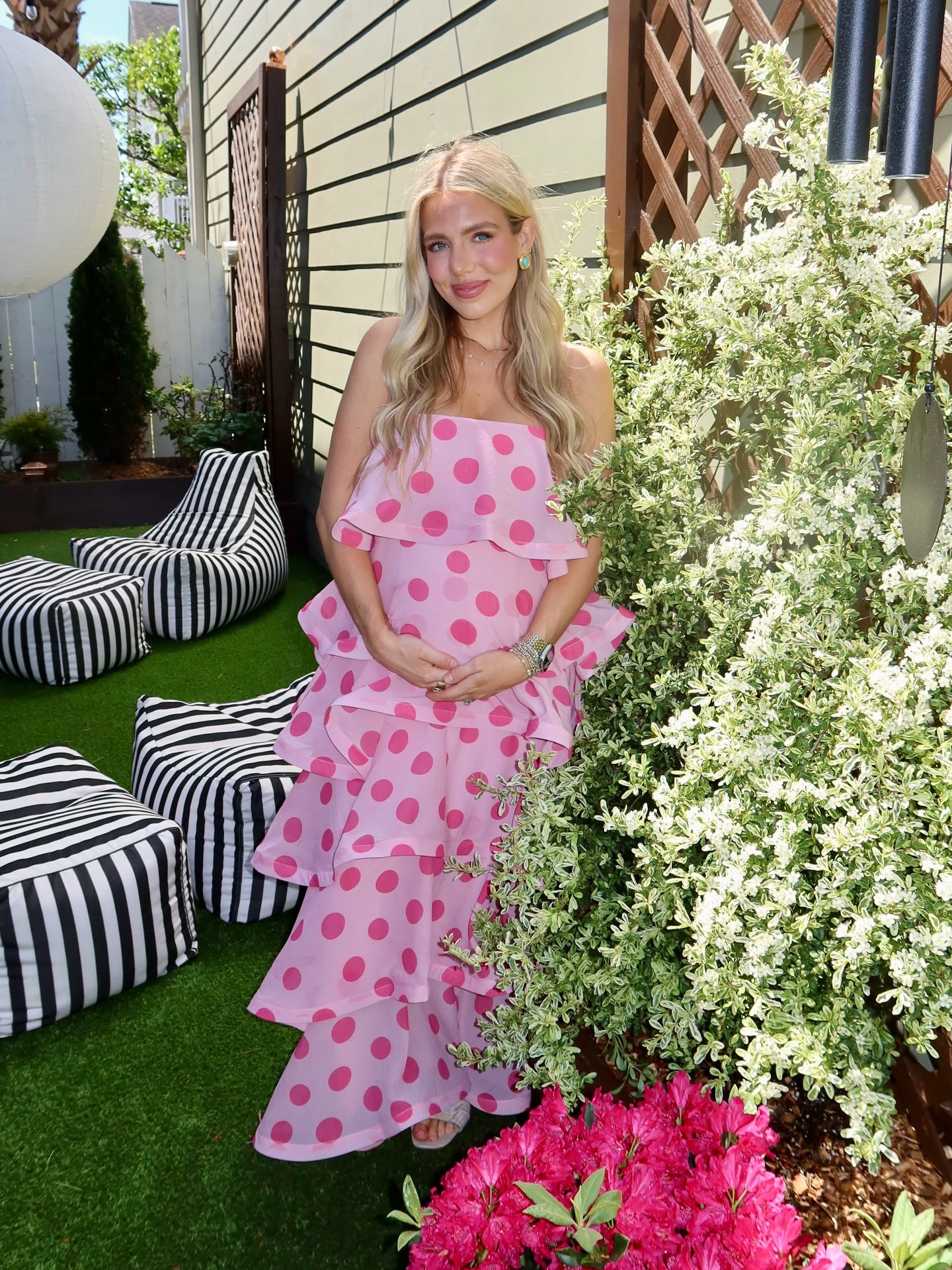 the sweetest Easter (and last without baby girl!!) 🩷 loved this polka dot dress I’ll probably re-wear for an event later this month, got lots of compliments on it at church so thought I would hop back on the wagon over here and share it! 

1st trimester threw me for a loop this time with some serious fatigue so I haven’t had the spare energy to post a single thing after work and toddler life 😅 BUT I think we are on the up and up now into the 2nd and have so many exciting projects I wanna share coming — from Maitland’s big boy golf room to revamping the nursery into a sweet girly space 🌸⛳️ and tons of events coming up meaning lots of prego friendly fits for anyone interested 😁 aaaaand maybe I’ll get a wild hair and finally share some 2025 projects I never posted such as me building these huge lattice planters all by myself?! Only time will tell xoxo 😘