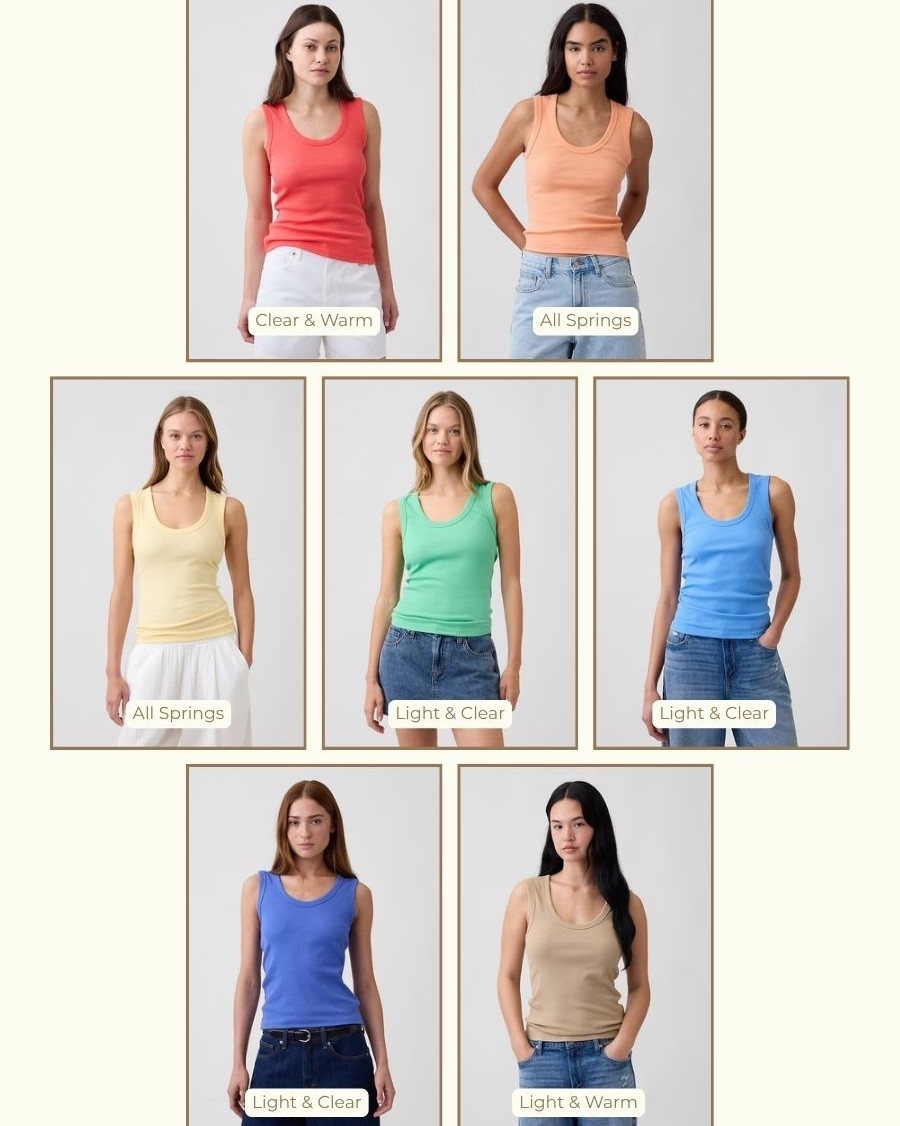 The perfect scoop neck tank you can wear a bra with! Swipe for swatches. 

Gap Factory

#createdcolorful #createdcolorfulspring #hocspring #tcispring #tcilightspring ##lightspring #warmspring #truespring #brightspring #clearspring #paintboxspring #bluespring

#LTKmomlife #LTKOver40 #LTKSaleAlert