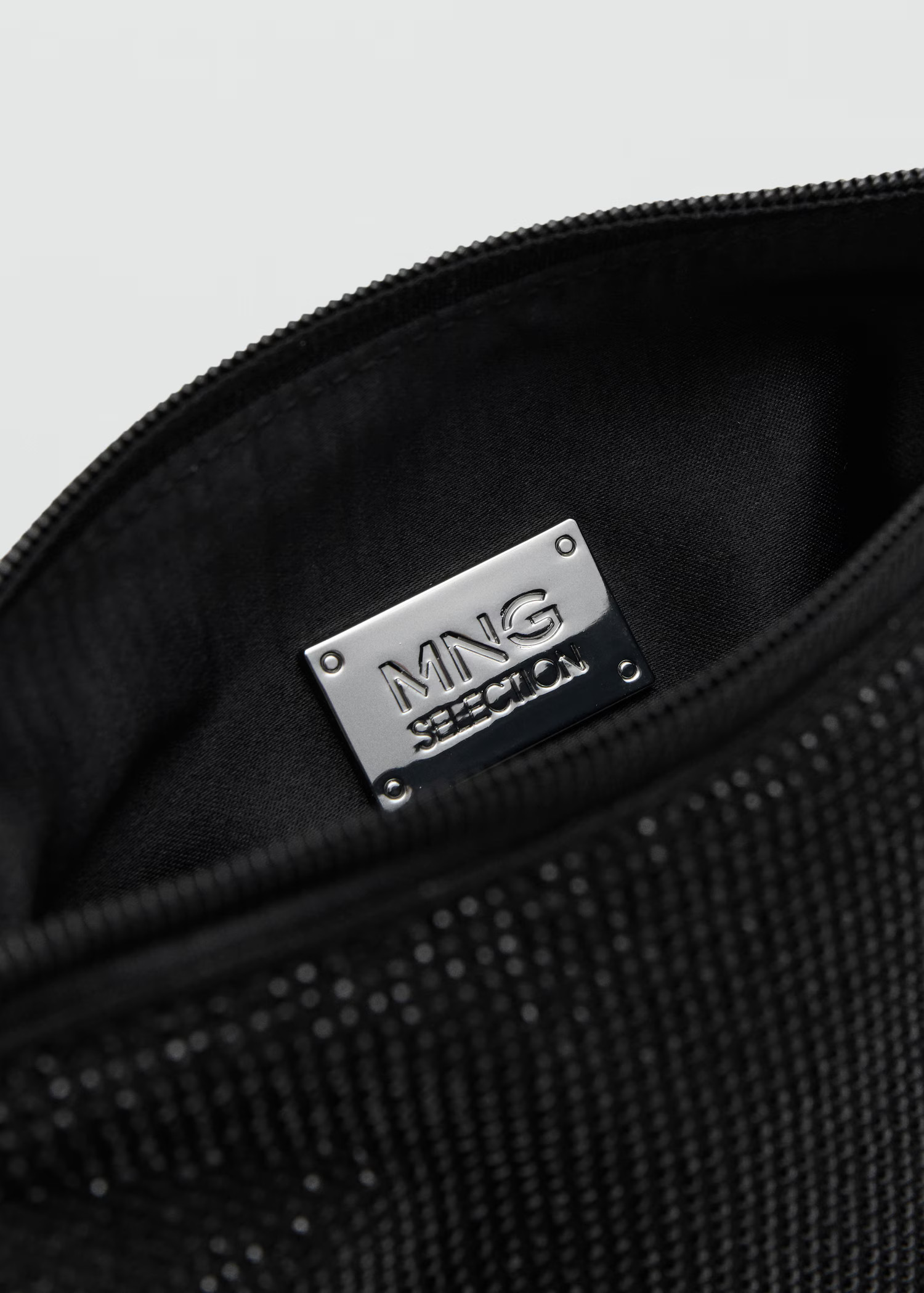 Handbag with rhinestones - Women | MANGO United Kingdom | MANGO (UK)