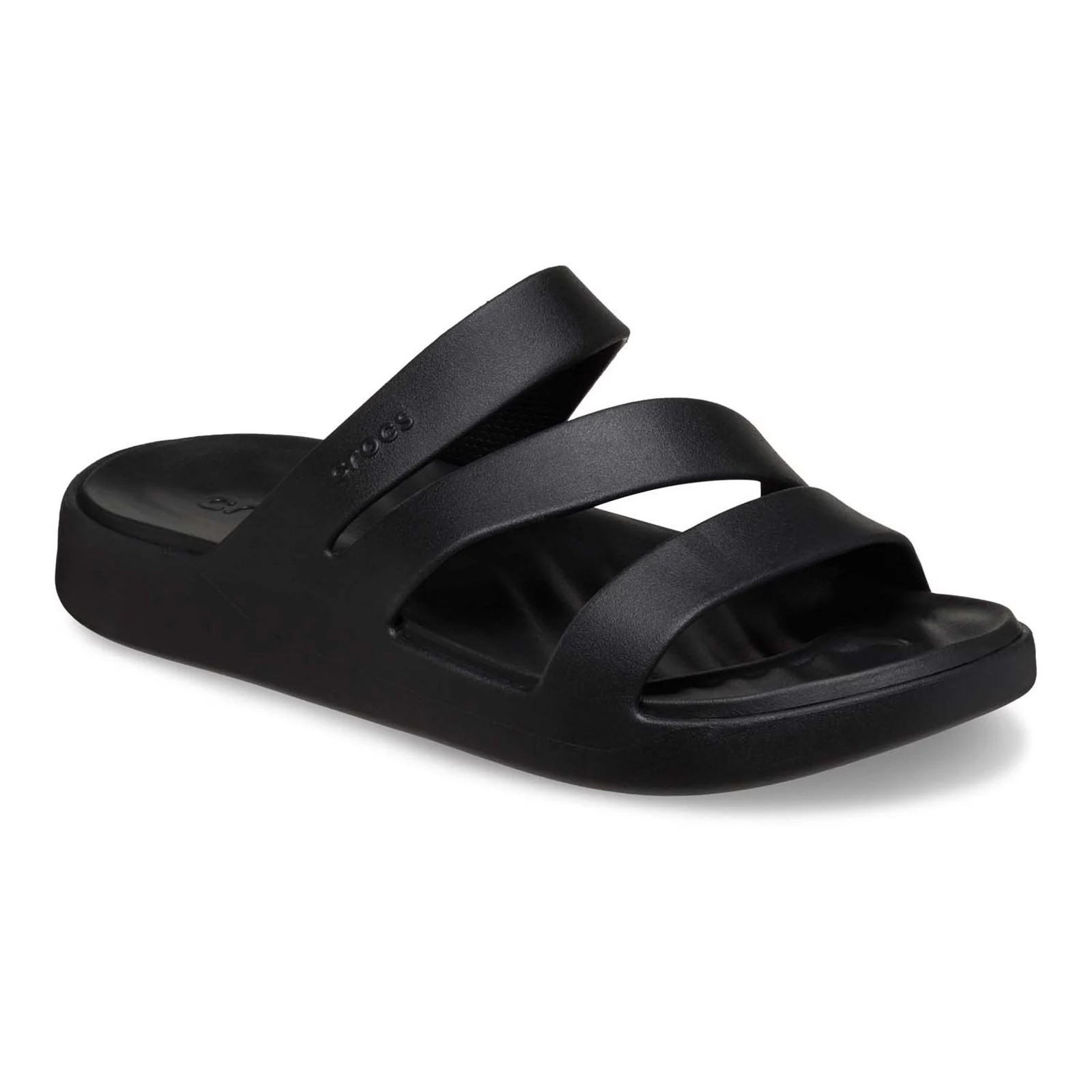 Crocs Getaway Women's Strappy Sandals, Size: 10, Black | Kohl's