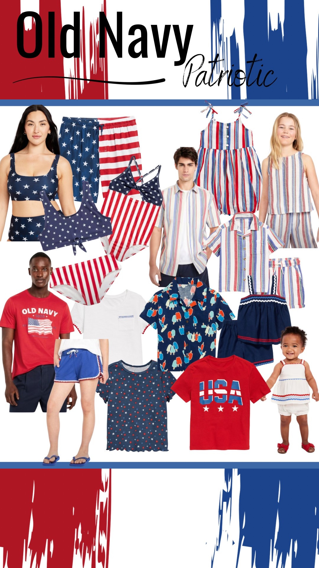 Family patriotic outfits  

#LTKFamily #LTKSaleAlert #LTKSeasonal