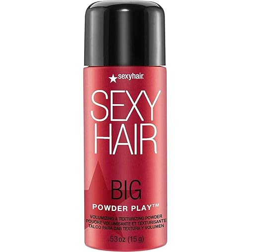 SexyHair Big Powder Play Volumizing & Texturizing Powder| Colorless on Hair | Fragrance Free | In... | Amazon (US)