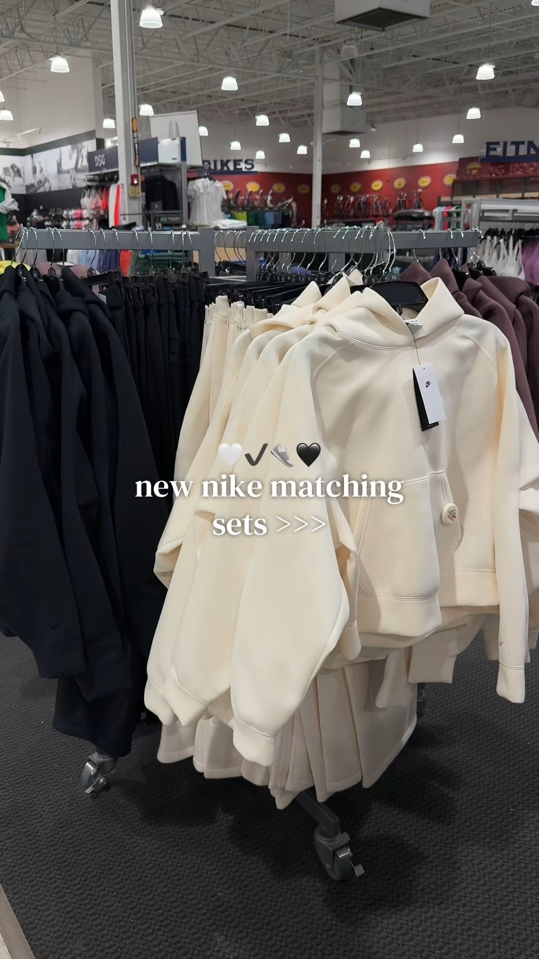 new matching sets at nike 🤍🤎🖤

#LTKootd #LTKfitnessgoals #LTKActive