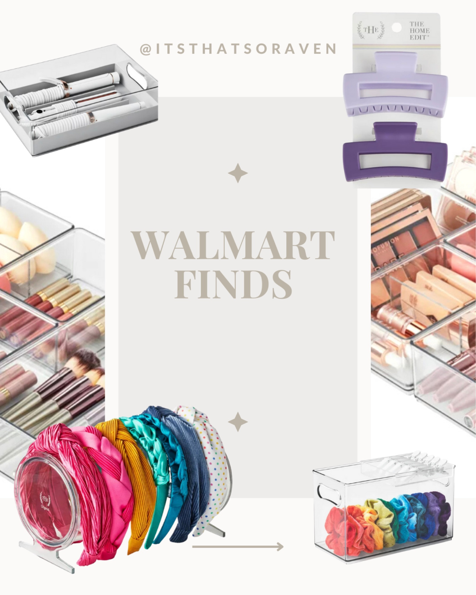 Organization Heaven with #thehomeedit Walmart line 

#LTKbeauty #LTKunder50 #LTKhome