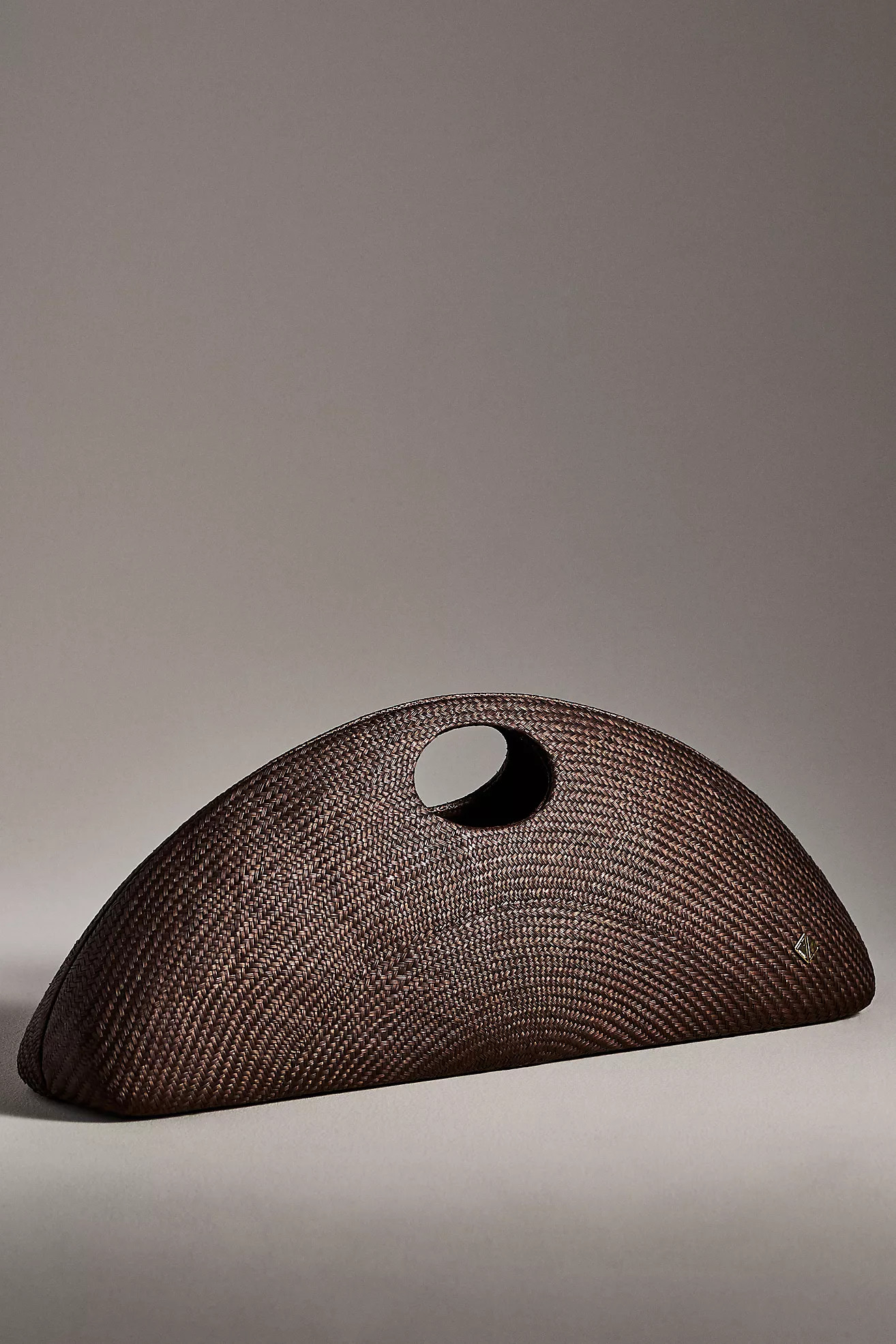 Aranaz Amor 2 Medium Woven Straw Clutch | Anthropologie (US)