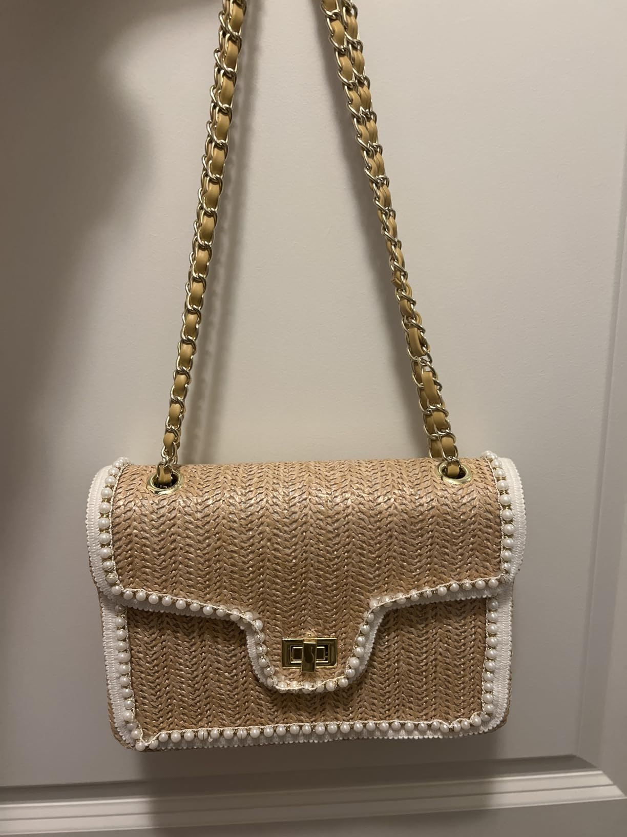 Straw Crossbody Bags for Women, Summer Fashion Straw Purses and Handbags Shoulder Raffia Clutch B... | Amazon (US)