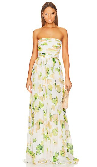 Camille Dress in White Multi | Revolve Clothing (Global)