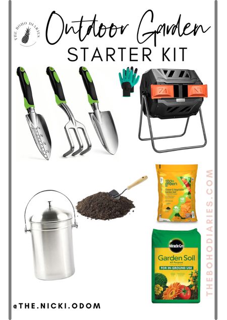 Essentials for Starting a Garden at home. #garden #gardening #outdoortools #soil #seeds #compost 

#LTKhome #LTKfindsunder100 #LTKSeasonal