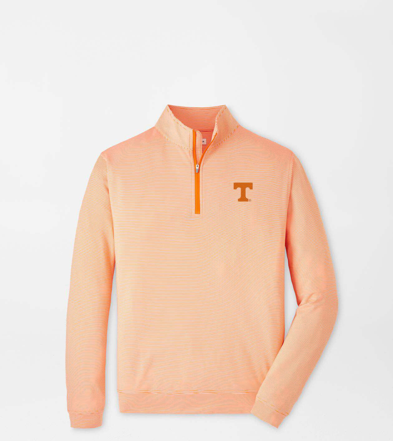 Tennessee Perth Mini-Stripe Performance Pullover | Peter Millar