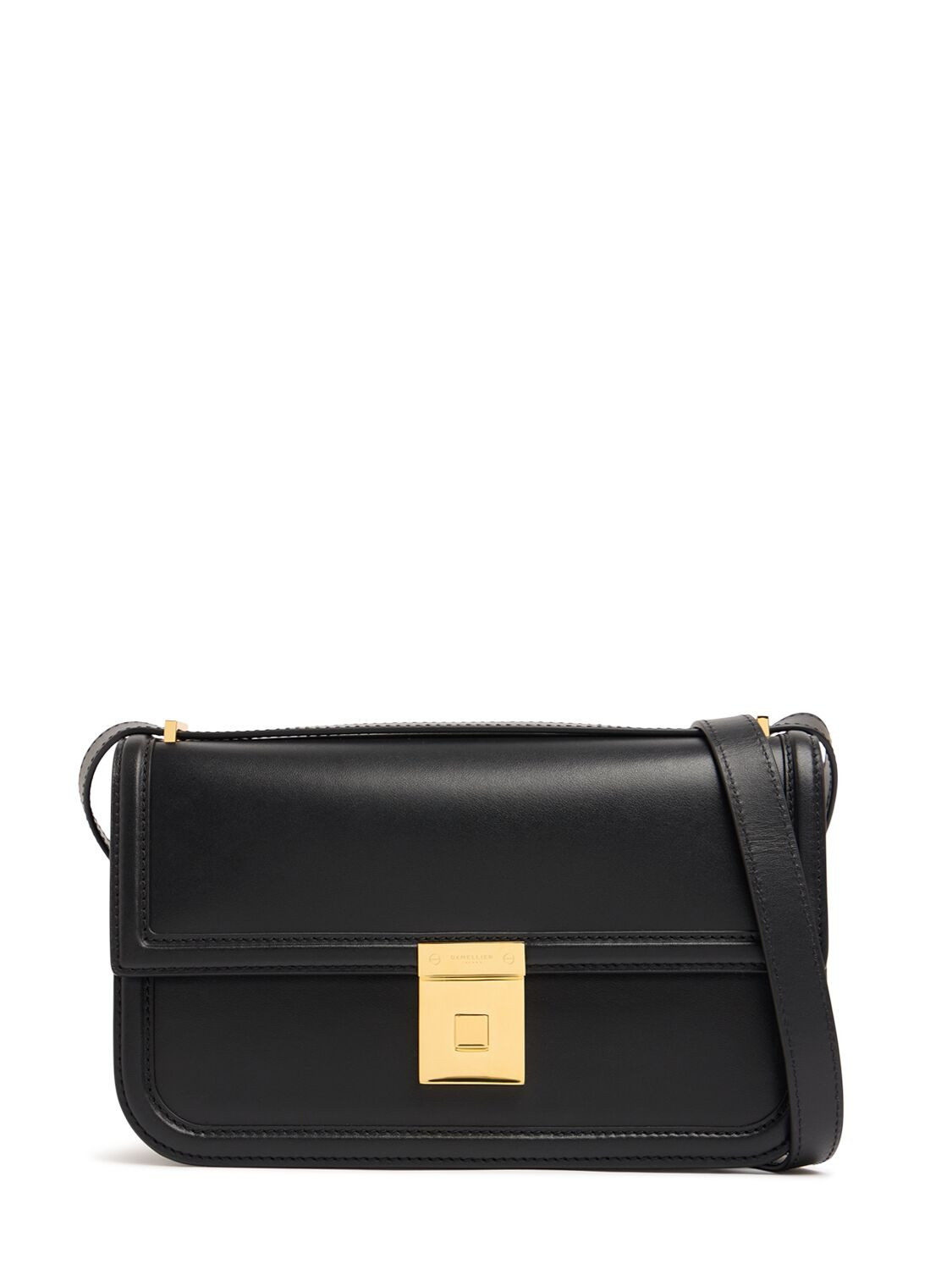 DEMELLIER | Paris smooth leather shoulder bag | WOMEN | Black | UNIQUE | Cow | | Luisaviaroma