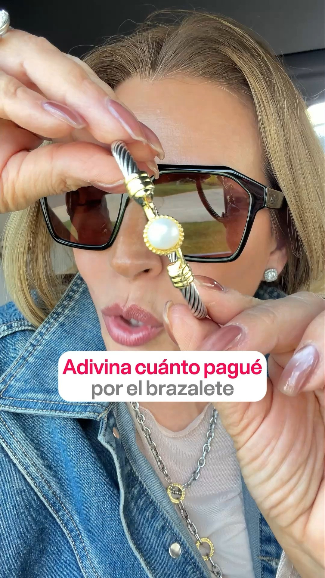Adivina cuánto pagué por el brazalete

#LTKdayinmylife #LTKOver40 #LTKBeauty