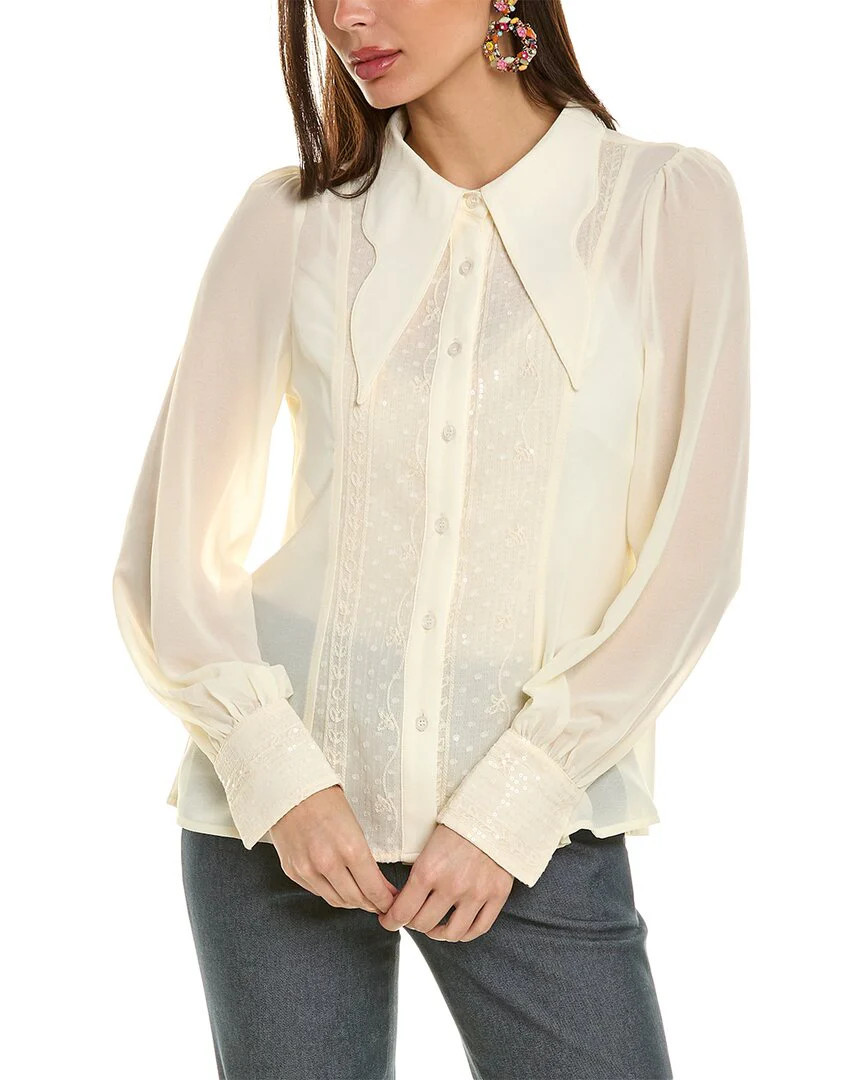 Gracia Sheer Shirt | Shop Simon