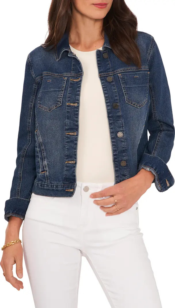 Slant Seam Denim Jacket | Nordstrom