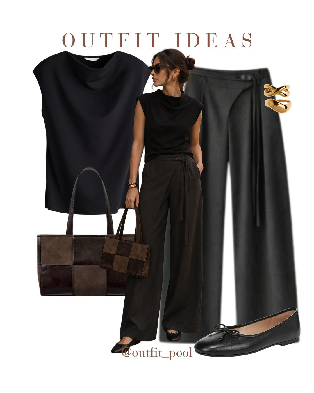 One pair of grey asymmetric trousers, 3 ways to style them 🩶✨ Asymmetric details are having a moment, and these grey trousers are such an easy way to make your outfits feel more fashion-forward while still keeping them chic and wearable. 🍂 ✨ Look 1 — Asymmetric top: Double up on the asymmetrical details for a sleek, modern statement look. 🖤 Look 2 — Black blouse: Keep it classic with a black blouse for an effortlessly polished outfit that works for the office or dinner. 🤍 Look 3 — Lacy top: Add a feminine touch with a lace top for a softer, elevated look — perfect for a date or evening out. One pair of trousers, three completely different vibes. 🤎 ✨ Save this for your next outfit refresh! 

 #LTKdayinmylife #LTKgrwm #LTKootd