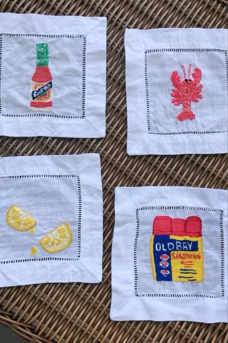 DIY embroidered napkins with these three purchases from Amazon! Easy and only $26 compared to designer options. 

#LTKstyletip #LTKhome #LTKfindsunder50