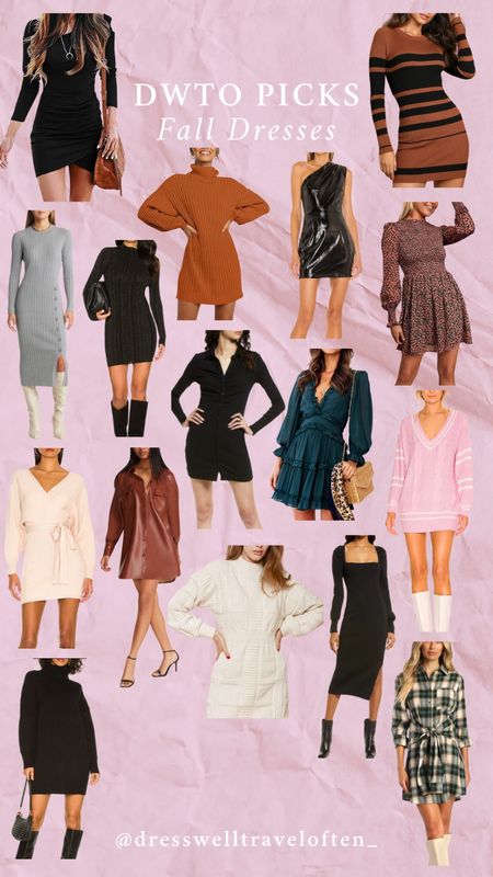 Fall dresses | sweater dresses | amazon finds | revolve finds 



#LTKSeasonal #LTKunder100 #LTKstyletip