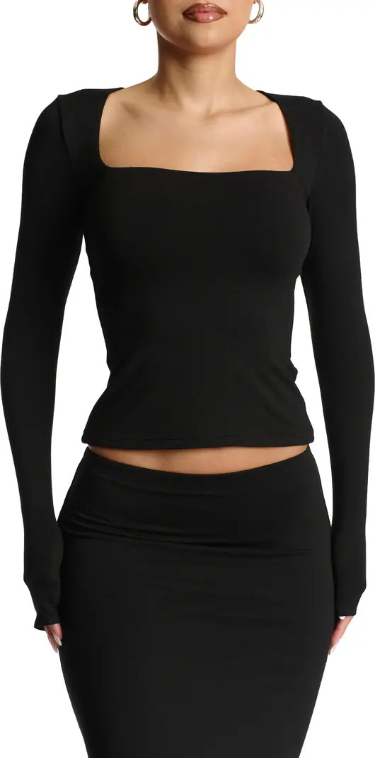 Square Neck Crop Top | Nordstrom