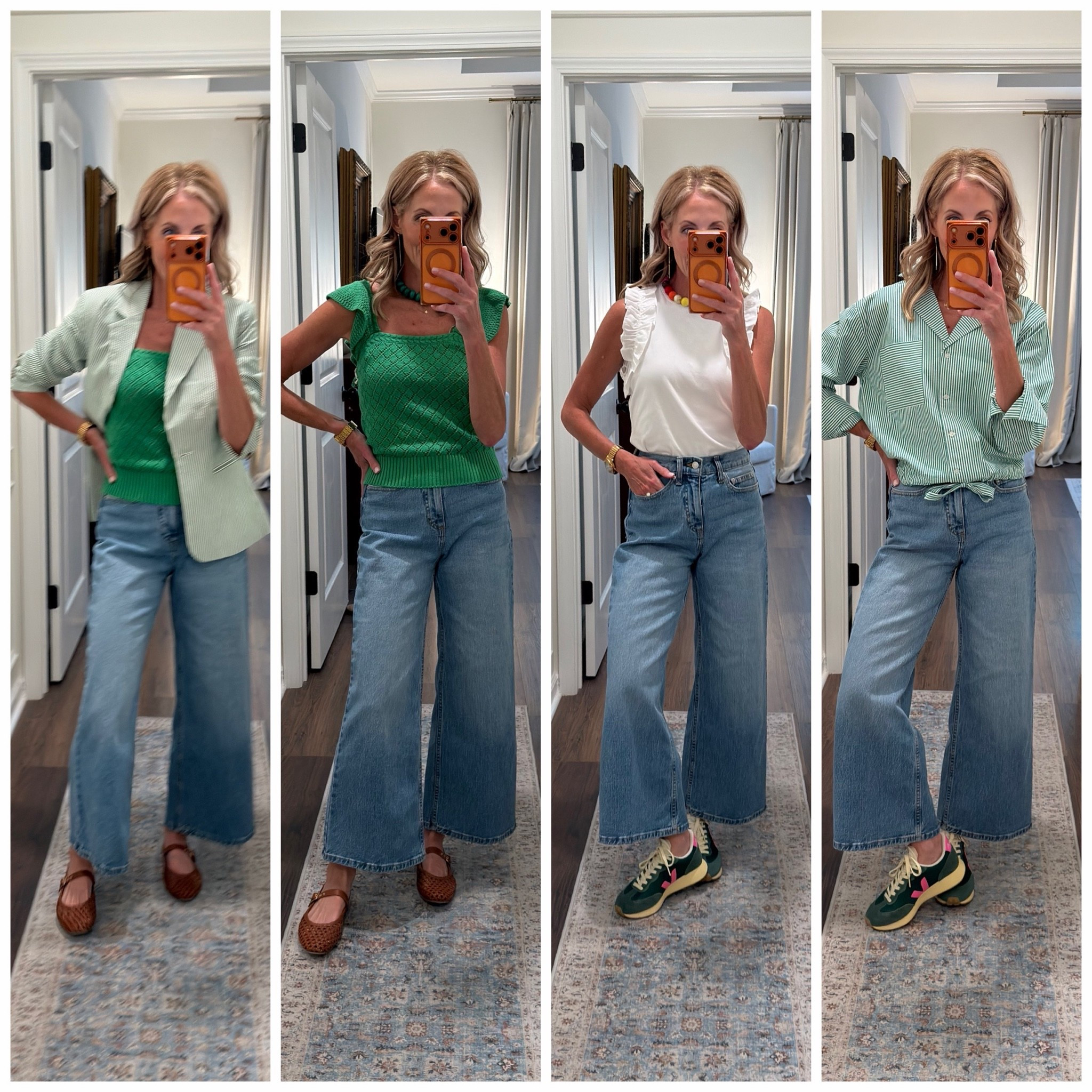 Comment WALMART and I’ll send you every link! 

I challenged myself to create multiple looks using just a handful of mix-and-match pieces, and this green capsule did not disappoint. From casual denim days to teacher-ready outfits and weekend looks, every piece works together so you get more wear out of every purchase.

Everything is from Walmart, affordable, and easy to mix, match, and repeat.

Walmart fashion, Walmart capsule wardrobe, teacher outfits, affordable style, mix and match outfits, back to school fashion, teacher wardrobe, capsule closet, outfit ideas, green capsule wardrobe, Walmart finds, everyday style, workwear outfits, casual chic, budget-friendly fashion.