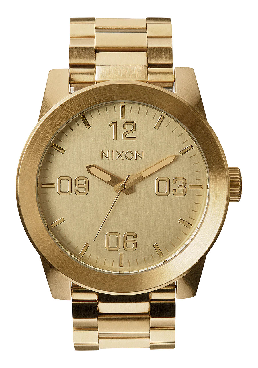 Corporal Stainless Steel Watch | All Gold | Men's Stainless Steel | Nixon (US & Canada)