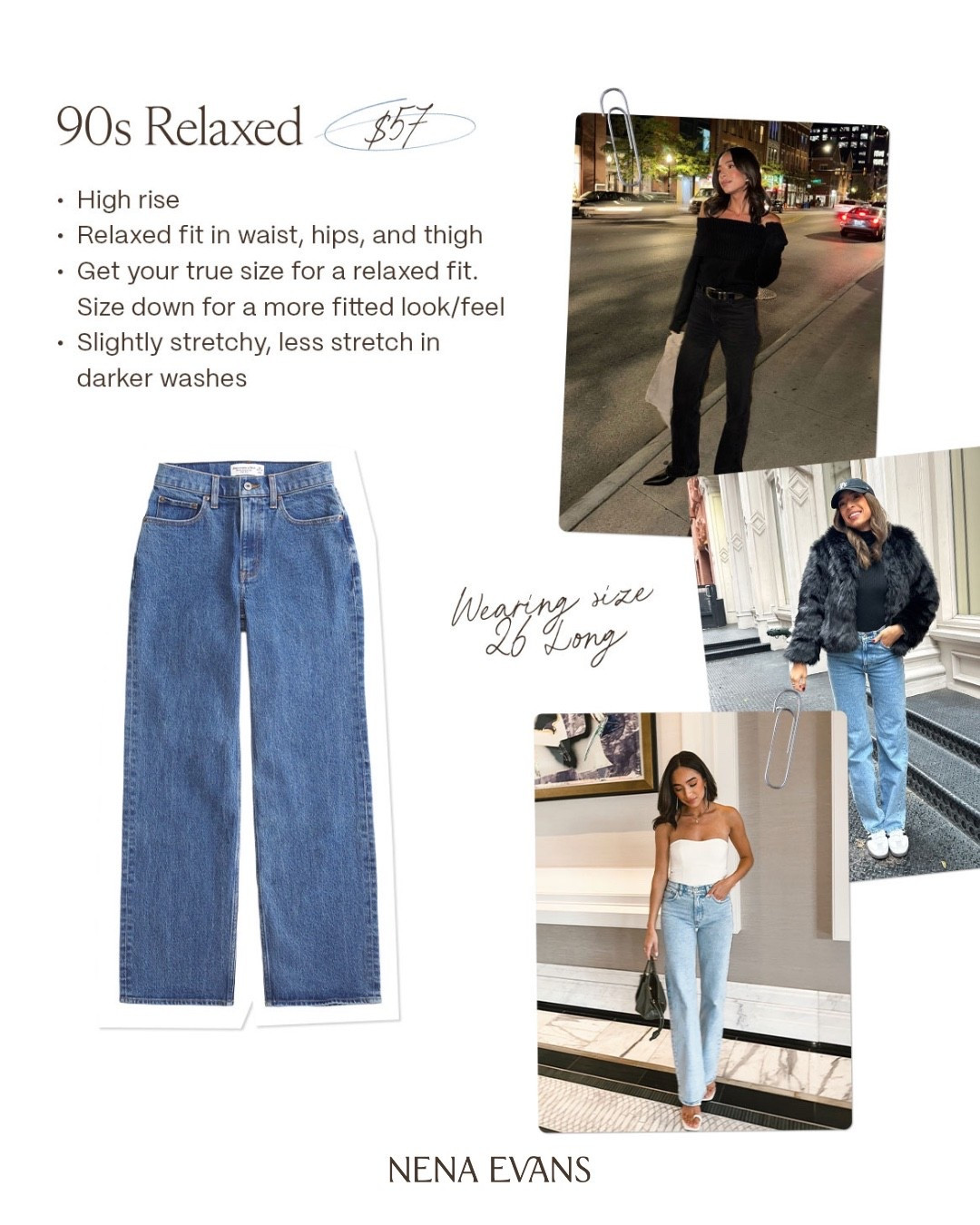 Use code AFNENA for an extra 15% OFF everything!! All jeans are 25-40% OFF! I usually wear size 26 long but have been sizing up 3 sizes in jeans during pregnancy 

Abercrombie jeans 
Abercrombie code 
Abercrombie sale 
Denim 
Winter outfit 
Winter fashion

#LTKSeasonal #LTKSaleAlert