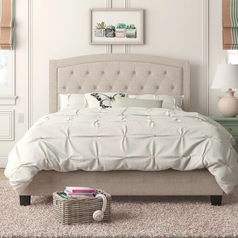 Pascal Upholstered Standard Bed | Wayfair North America