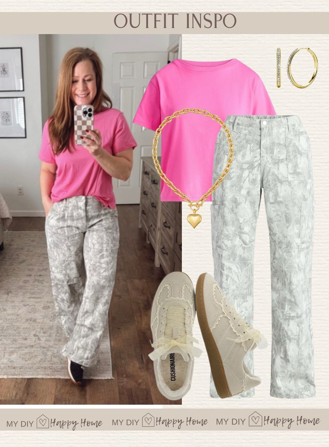 Outfit inspiration 

Viral wide leg cargo pants in a new pattern and also in short and tall lengths!
Crop top
Sneakers 
Heart necklace 


Valentines outfit, outfit idea, petite fashion, Walmart style, Walmart fashion

#LTKSeasonal #LTKMidsize #LTKPetite